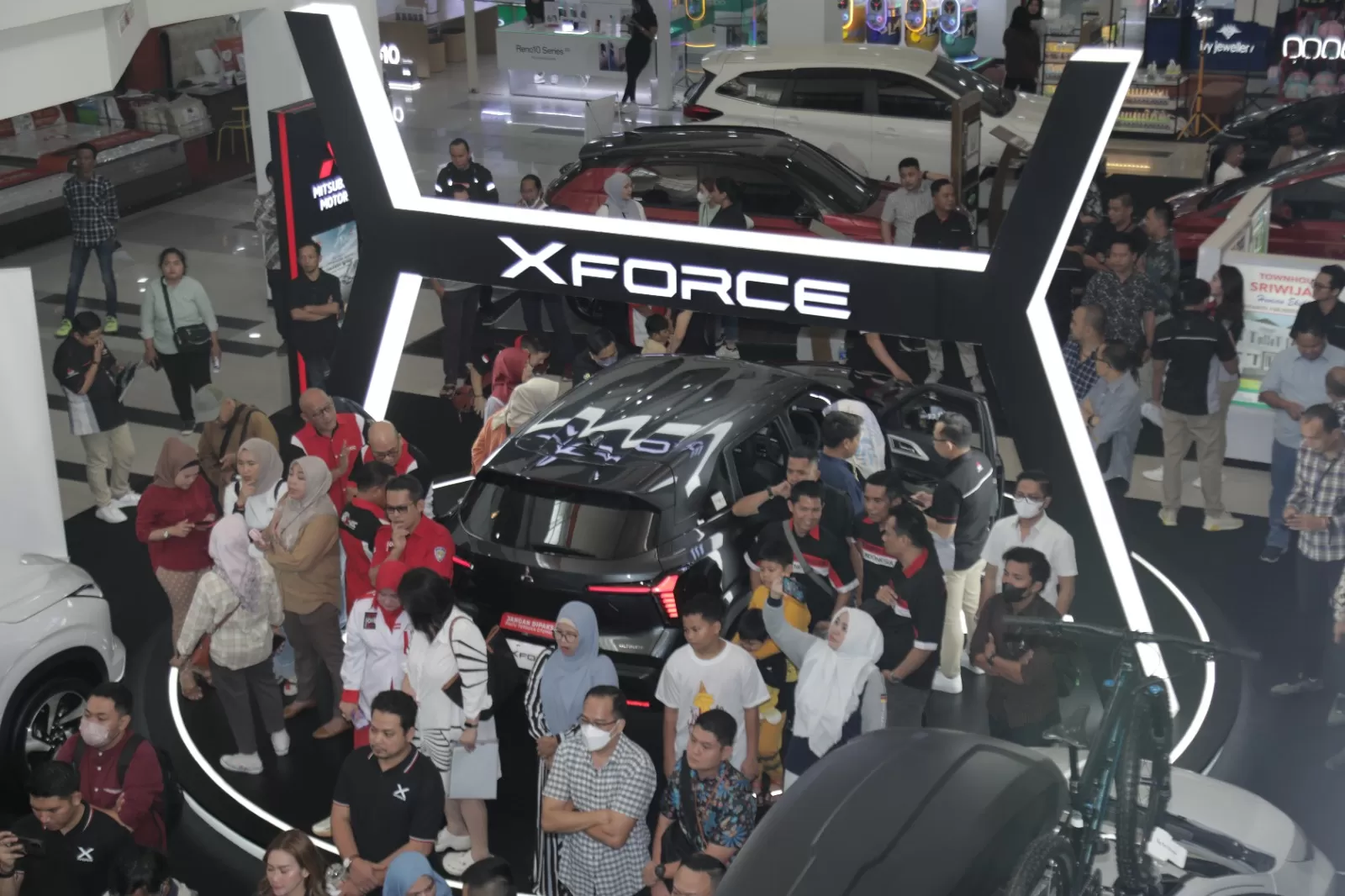 Mitsubishi XFORCE kali ini diluncurkan di kota Palembang, Sumatra Selatan