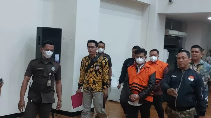 Syahrul Yasin Limpo ditahan KPK. Foto: Detik.com