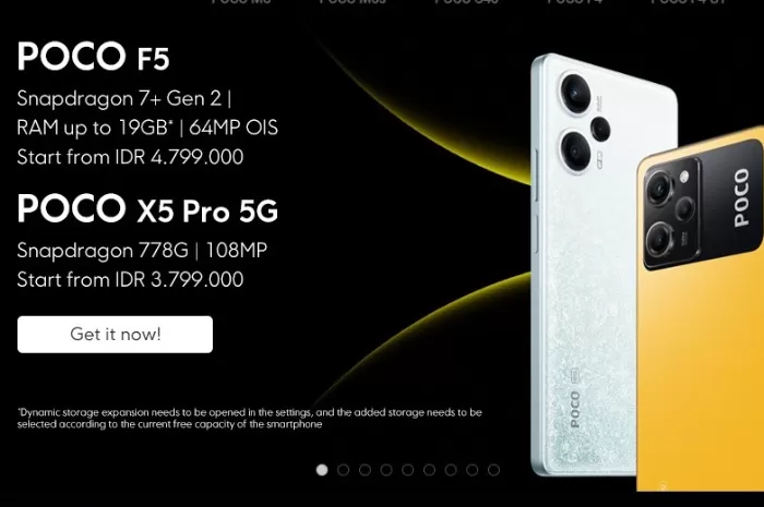 Poco F5 Rilis di Indonesia  (Genmuslim.id/dok: po.co.id)