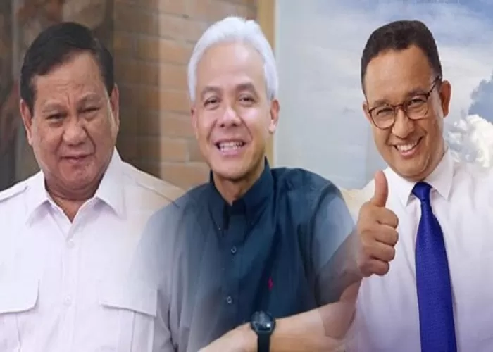 Kabar Pilpres 2024: Elektabilitas Anies Baswedan, Ganjar Pranowo dan Prabowo Subianto Saling Mendekati (GENMUSLIM.id/umm.ac.id)