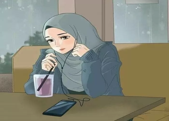 Muslimah sering kali tidak yakin dengan kemampuan diri. (GENMUSLIM.id/dok pinterest/mengejar cinta Allah)