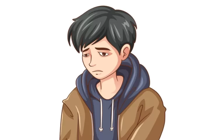 Cerpen ini bercerita tentang Buyung yang merasakan kesedihan  (GENMUSLIM.id/dok: brgfx/Freepik)