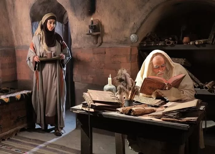 Illustrasi ulama dahulu semangat dan tekun belajar (Foto : Genmuslim.id / dok : islami.co)