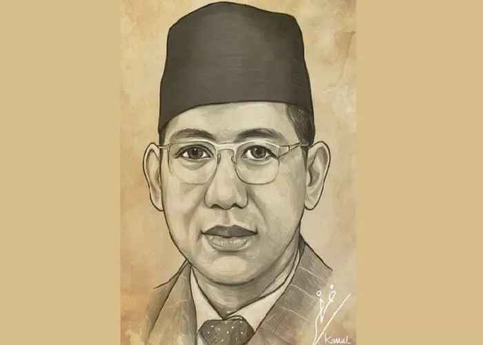 KH Wahid Hasyim, ulama muda terkenal NU ((Foto: GENMUSLIM.id/dok: Langit7.id))
