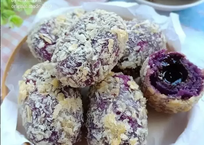 Ubi krispi cokelat lumer buat para muslimah yang bosan dengan olahan ubi yang biasa ((GENMUSLIM.id/ dok: Instagram / @aniktriwina))