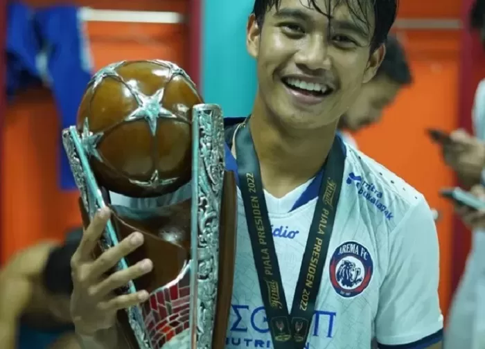 Tito Hamzah pemain Arema FC ( (Instagram / @hamzahtitofr))