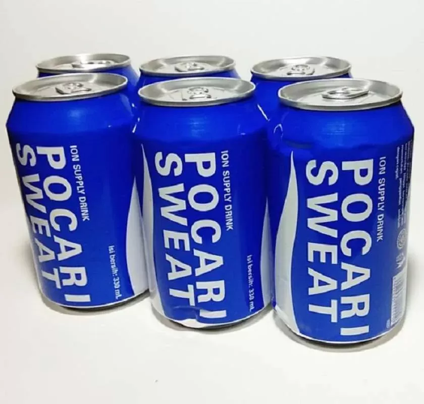 Foto Kaleng Pocari Sweat (Christopher Guang)