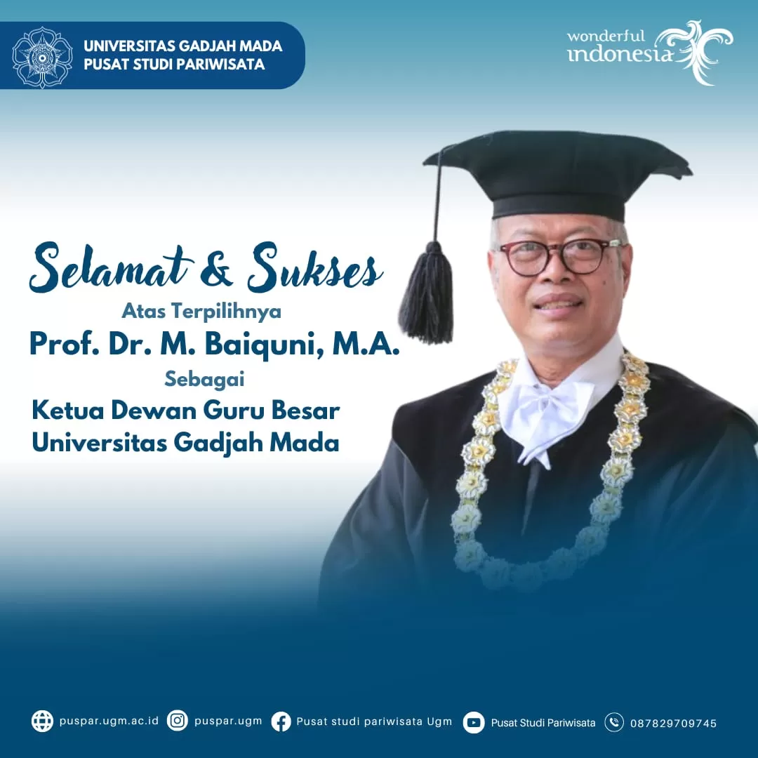Prof. Dr. M. Baiquni, M.A                                   (UGM.ac.id)