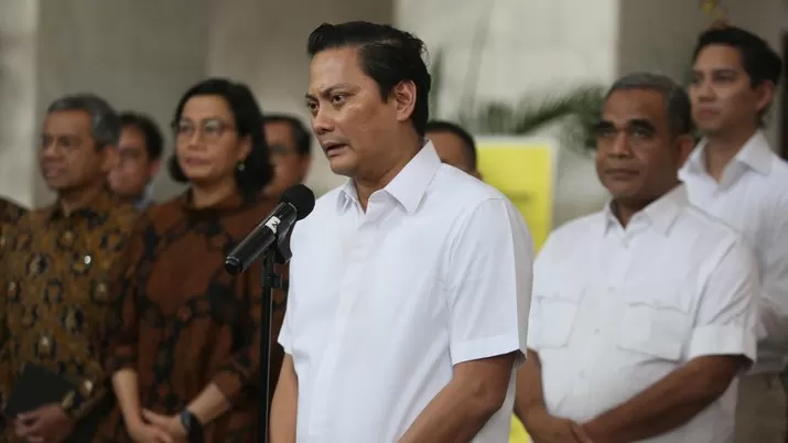 Wakil Menteri Keuangan II Thomas Djiwandono diharapkan dapat mendukung kinerja pemerintahan mengawal perekonomian nasional. (Detikcom/Agung Pambudhy)
