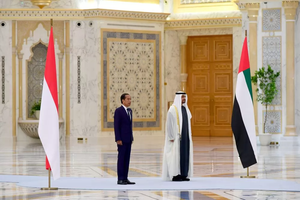 Jokowi Ajak Uni Emirates Arab Bangun Financial Center di IKN