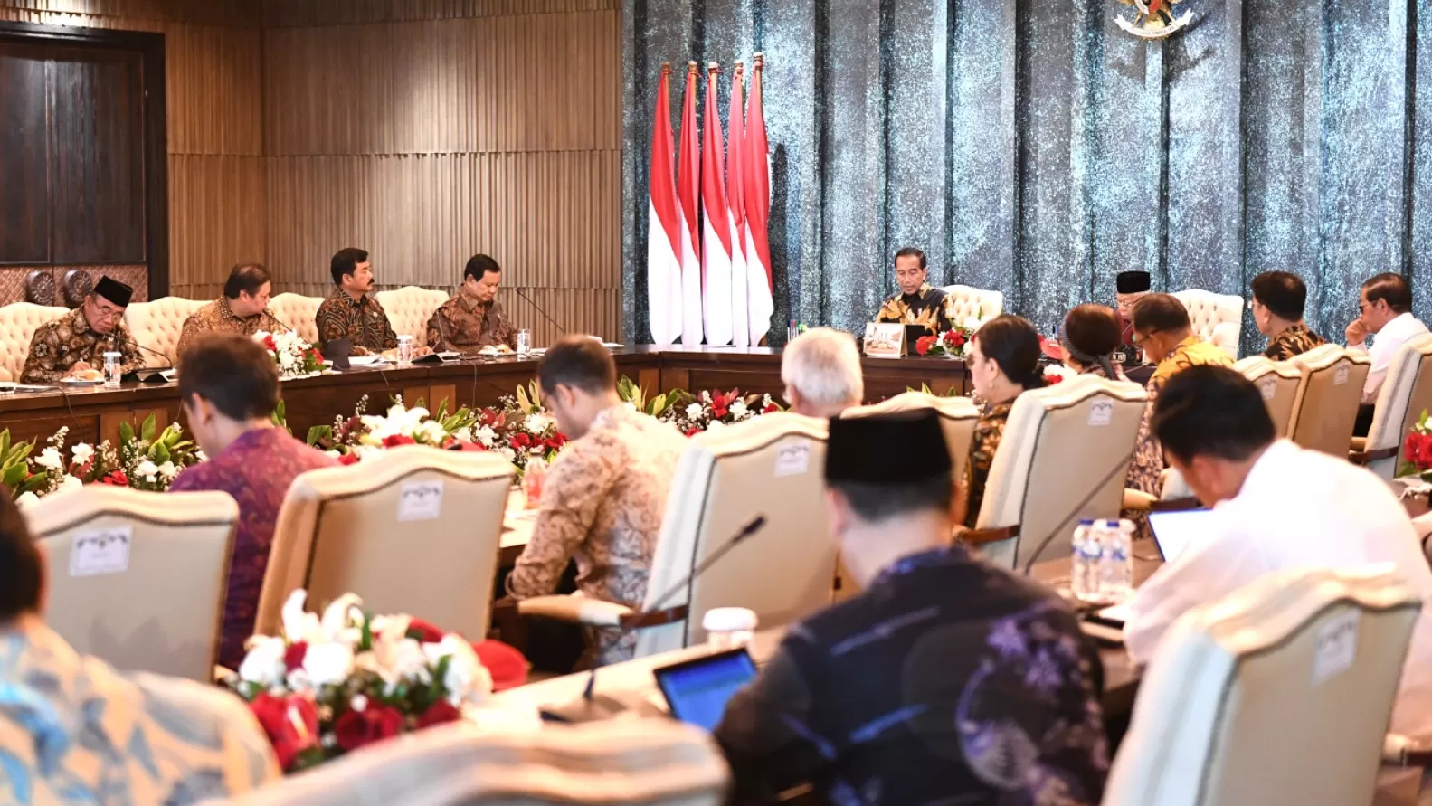 Presiden Joko Widodo memimpin Sidang Kabinet di IKN. (kemenag.go.id)