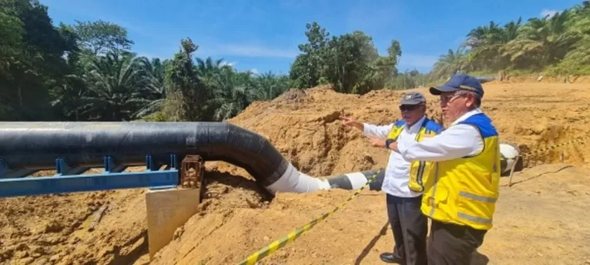 Menteri PUPR Lepas Burung dan Benih Ikan Sebagai Upaya Jaga Ekosistem di Kawasan IKN.  (Foto: PMJ News)