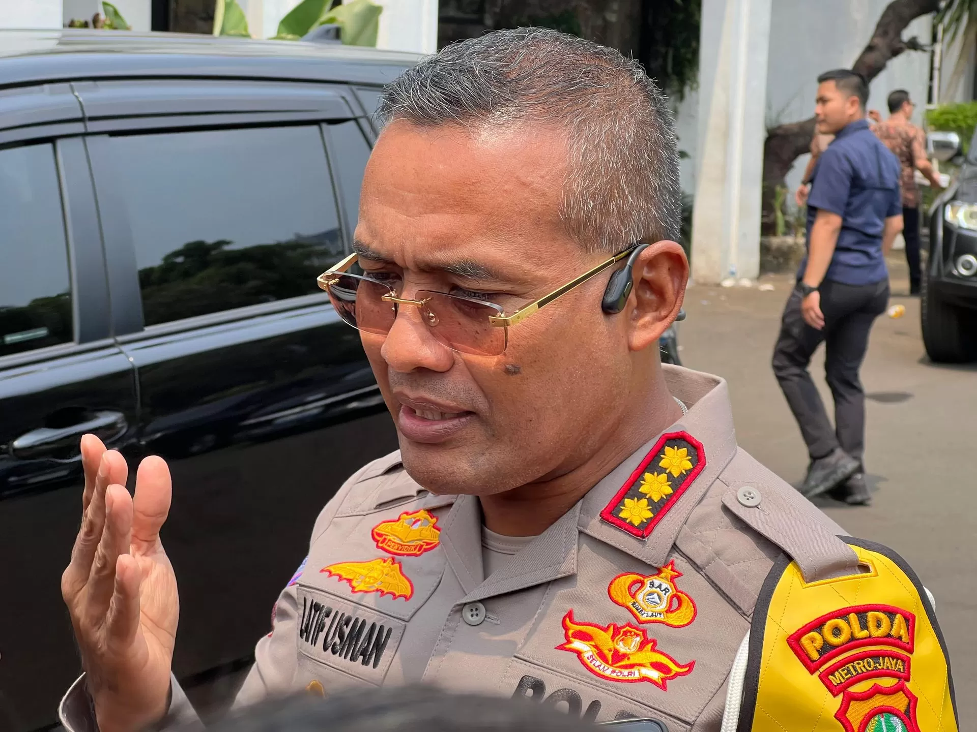 Direktur Lalu Lintas Polda Metro Jaya Kombes. Pol. Latif Usman. (Dokumentasi TBN)