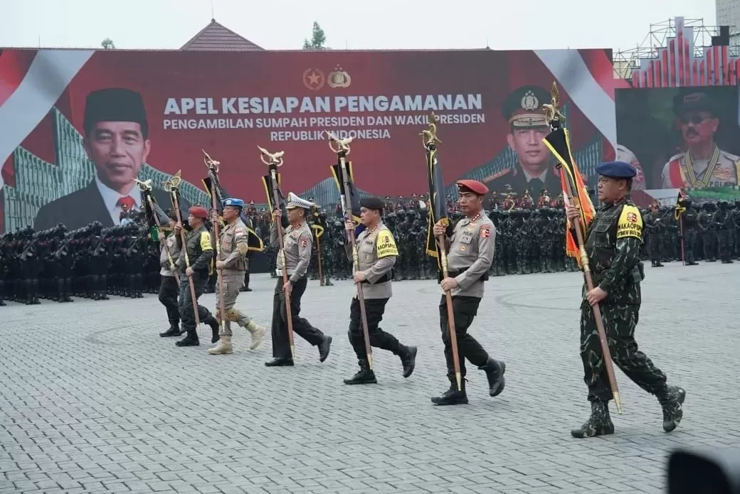 Tujuh Satker Polri Dapat Penghargaan Dari Presiden Jokowi. (Dok. TBN)