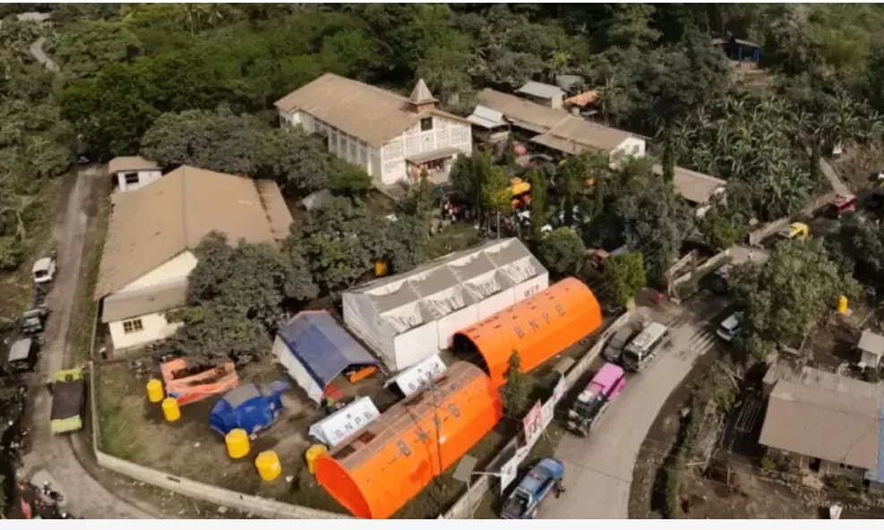 Lokasi pengungsian di Sikka, Nusa Tenggara Timur. (Foto: PMJ News/Dok Pusdatin BNPB)