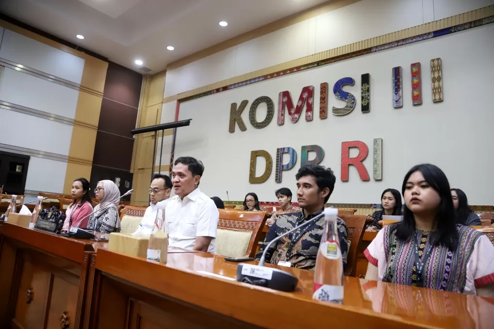 Ketua Komisi III DPR RI Habiburokhman dalam Konferensi Pers Pimpinan Komisi III DPR RI di Gedung Nusantara II, DPR RI, Senayan, Jakarta. (dpr.go.id)