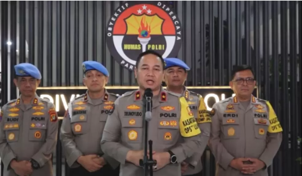 Karo Penmas Divisi Humas Polri, Brigjen Pol Trunoyudo Wisnu Andiko saat memberikan keterangan pers. (Foto: PMJ News/Fajar)