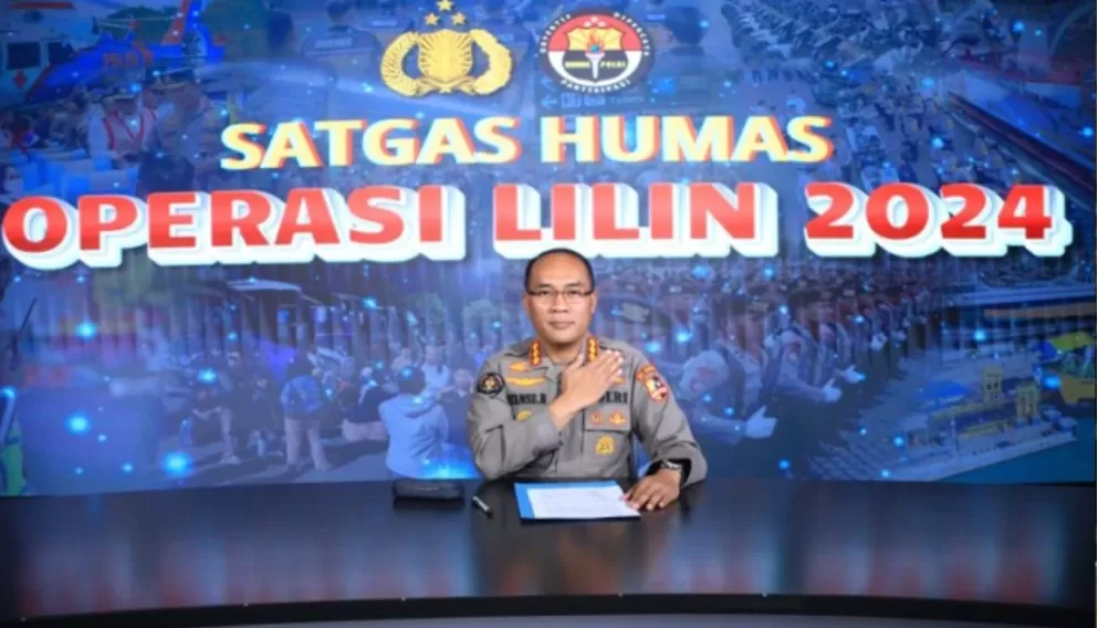 Juru Bicara Operasi Lilin 2024, Kombes Pol Syamsu Ridwan saat konferensi pers. (Foto: PMJ News)