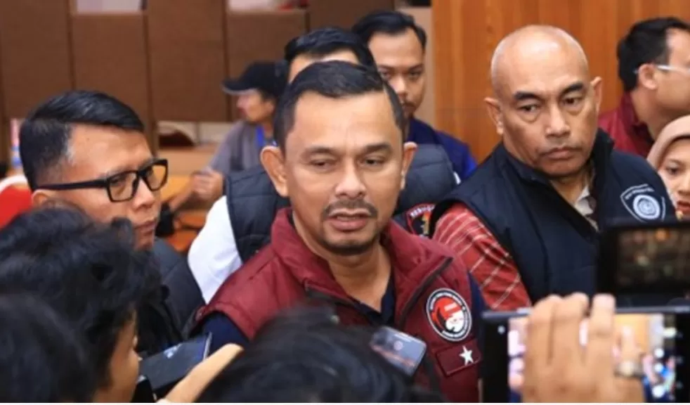 Dirtipidnarkoba Bareskrim Polri, Brigjen Pol Mukti Juharsa saat memberikan keterangan pers. (Foto: PMJ News)