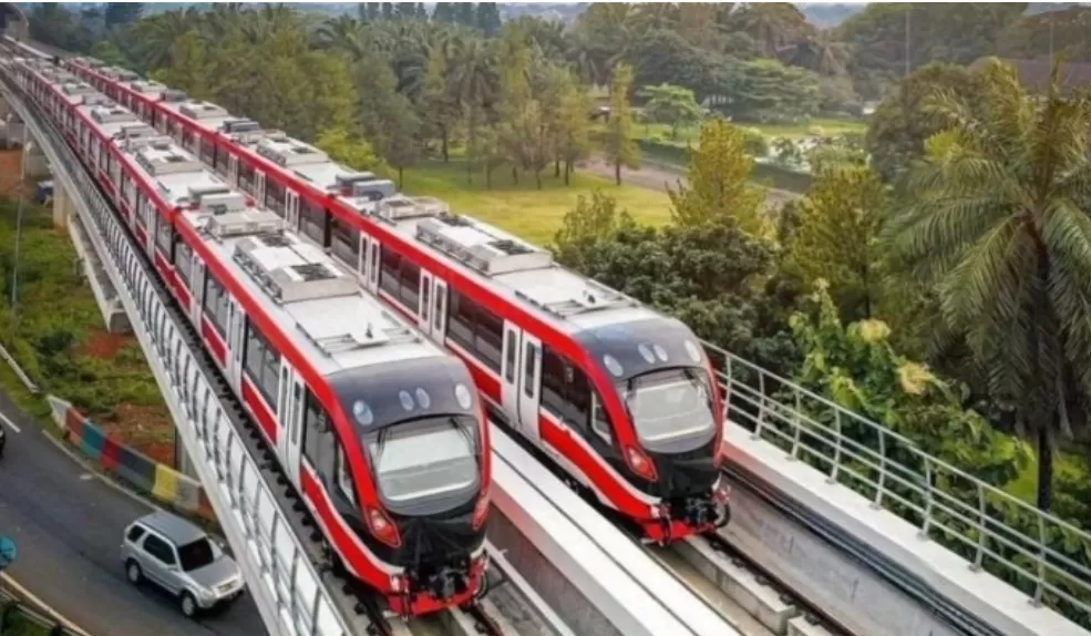LRT Jabodebek mulai beroperasi sejak Senin, 27 Agustus 2023. (Foto: PMJNews/Dok LRT).