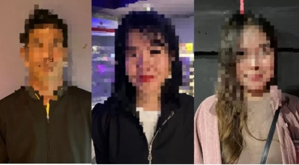 Tiga pelaku kasus TPPO yang berhasil diamankan Tim Resmob Polda Maluku masing-masing RAR (23), AW (36), dan BI (40). (Foto dok. Polda Maluku)