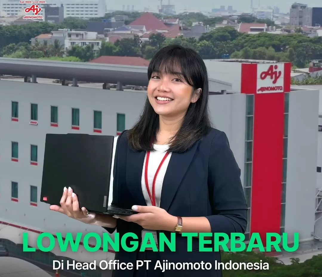 Ajinomoto Indonesia membuka peluang kerja untuk tiga posisi menarik.(Foto: Instagram @ajinomoto.indonesia)