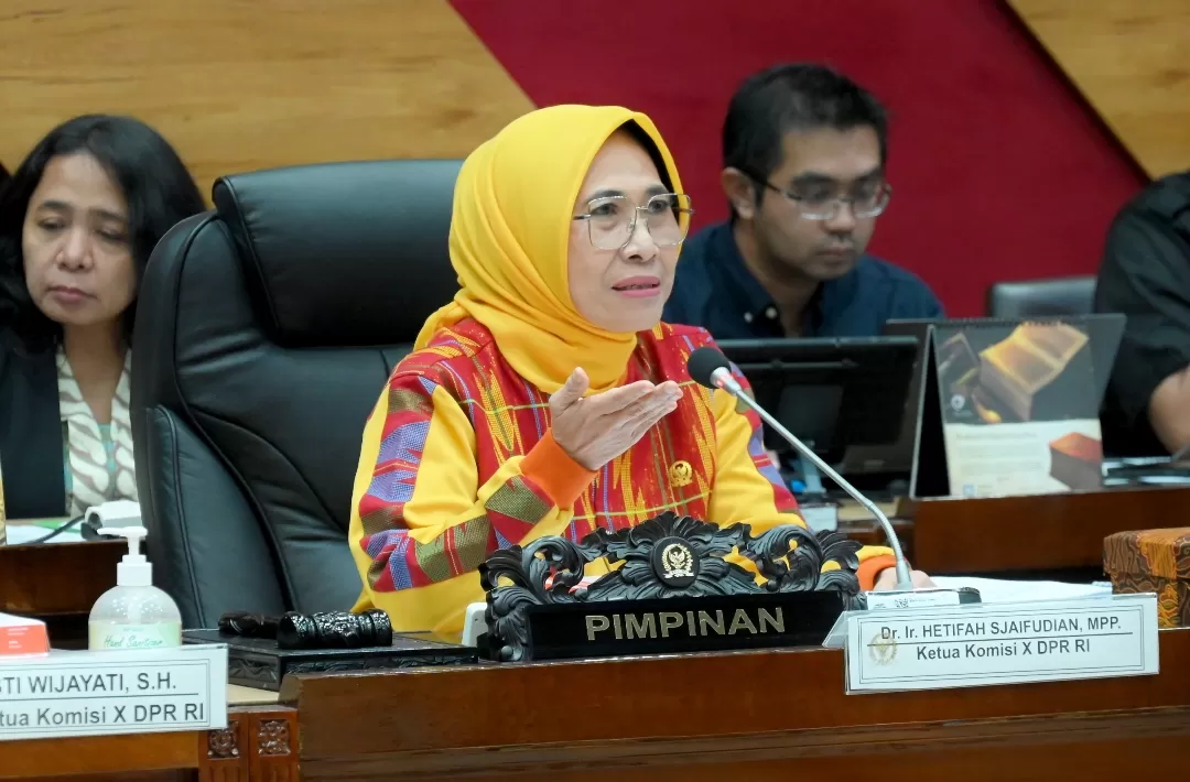 Ketua Komisi X DPR RI Hetifah Sjaifudian. Foto: Mentari/vel