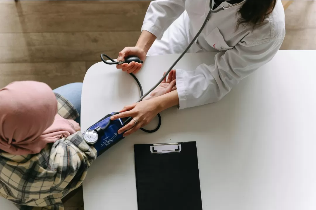 Ilustrasi. Melakukan pemeriksaan kesehatan gratis usai libur Lebaran untuk mengetahui kondisi kesehatan terkini.(Foto: Pexels)