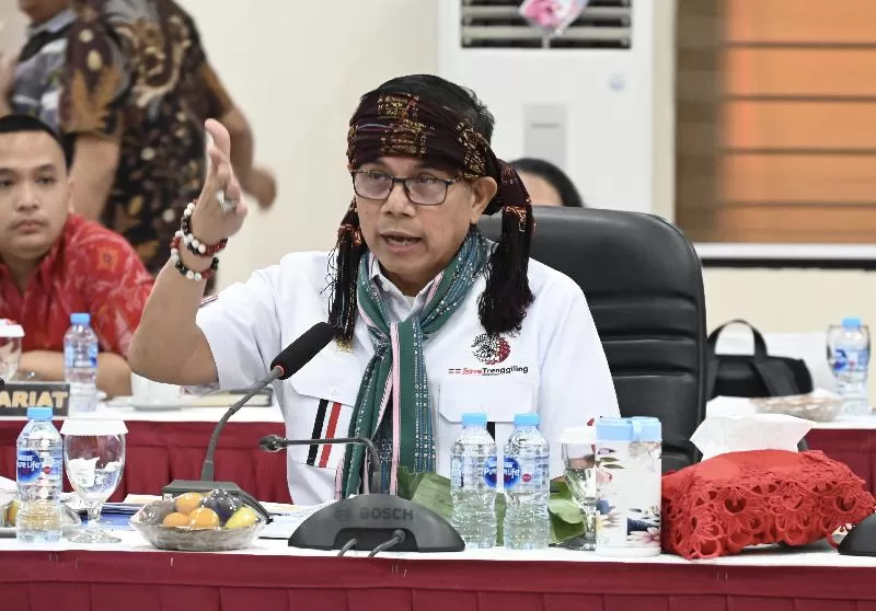 Anggota Komisi III DPR RI, Hinca I.P. Panjaitan XIII apresiasi program Polisi Peduli Pengangguran Banten untuk cegah narkotika melalui pemberdayaan. (Foto: Dok. DPR RI)