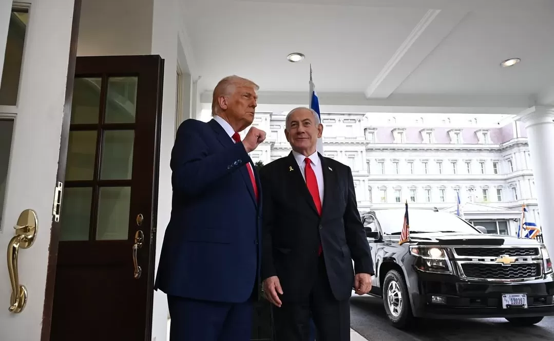 Presiden AS Donald Trump (kiri) dan Presiden Israel Benjamin Netanyahu (kanan).(Foto: Instagram @b.netanyahu)