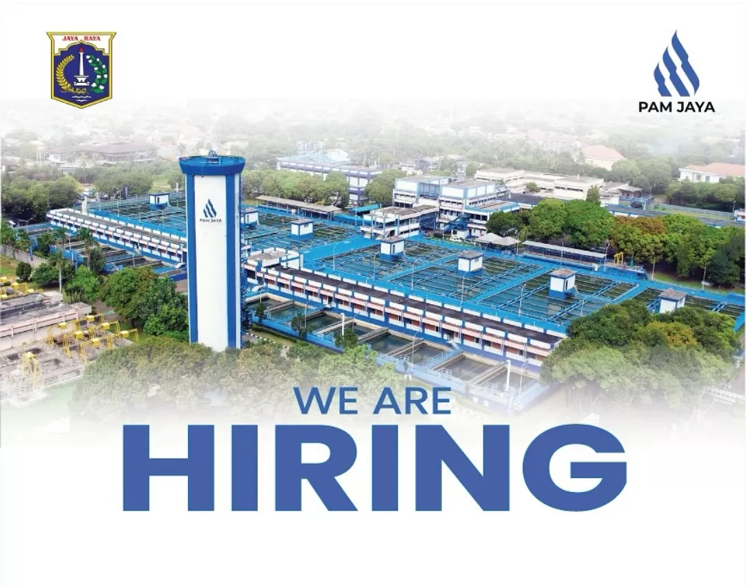 PAM Jaya buka lowongan tujuh posisi bagi profesional dan lulusan baru hingga 12 Oktober 2025. (Foto: Instagram @pamjaya_dki)