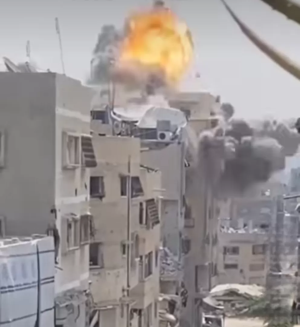 123 warga tewas dalam 24 jam terakhir akibat serangan intensif Israel di Kota Gaza. (Foto: Instagram @eye.on.palestine)