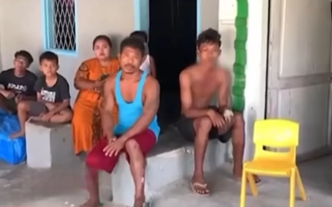 Dugaan keterlibatan aparat dalam pembakaran remaja usai curi ubi gegerkan warga Deli Serdang. (Foto: Instagram @fakta.indo)