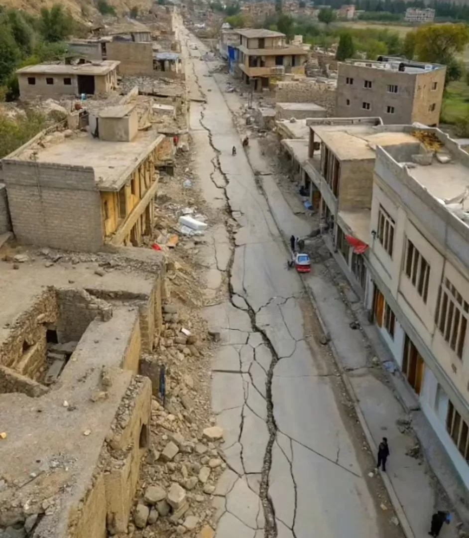 Gempa Afghanistan tewaskan ribuan orang, hancurkan ribuan rumah, dan timbulkan krisis kemanusiaan serius. (Foto: Instagram @please_help_to_palestine)