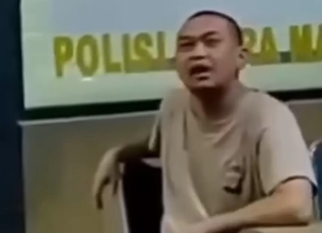 Oknum polisi Bekasi suruh lepas maling motor, viral. Kasus ditangani Polres, pelaku resmi tersangka. (Foto: Instagram @fakta.indo)