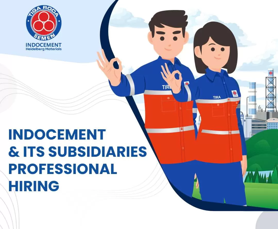 Indocement dan anak perusahaannya membuka lowongan kerja tiga posisi penting dengan lokasi Tarjun dan Jakarta. (Foto: Instagram @harmoni3roda)