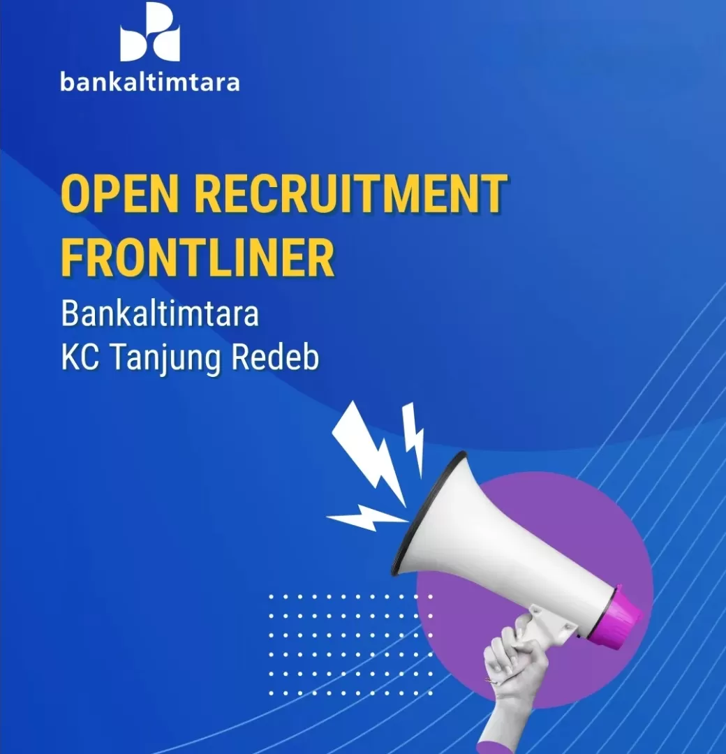 Bankaltimtara Tanjung Redeb buka lowongan frontliner 2025. (Foto: Instagram @bankaltimtara)