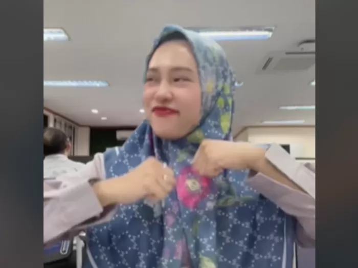  Pegawai PT Timah yang dipecat karena ejek karyawan honorer pakai BPJS. (Tiktok.com/wennymyzon1)