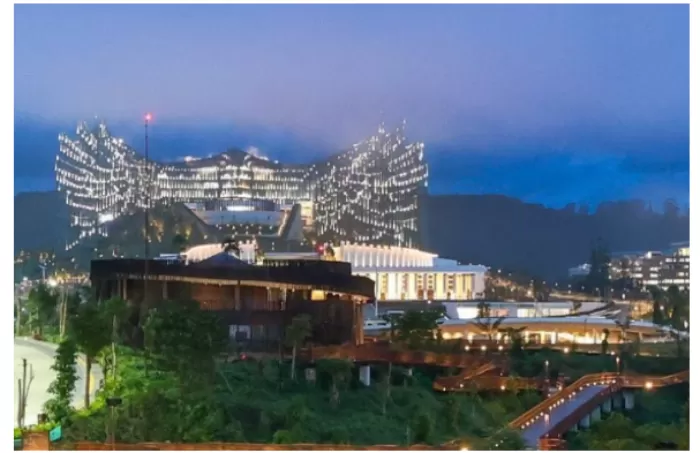 IKN adalah proyek jangka panjang yang masih perlu banyak pembangunan untuk pendukungnya. (Instagram/ikn_id)