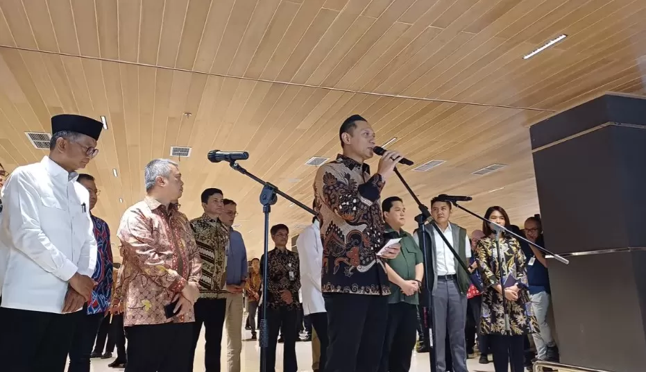 Menteri Koordinator Bidang Infrastruktur dan Pembangunan Kewilayahan (IPK), Agus Harimurti Yudhoyono (AHY)