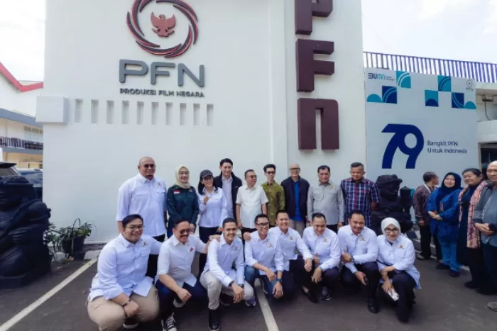 Sidak Komisi VI DPR ke kantor PFN pada Jumat, 14 Maret 2025. (Instagram/sufmi_dasco)