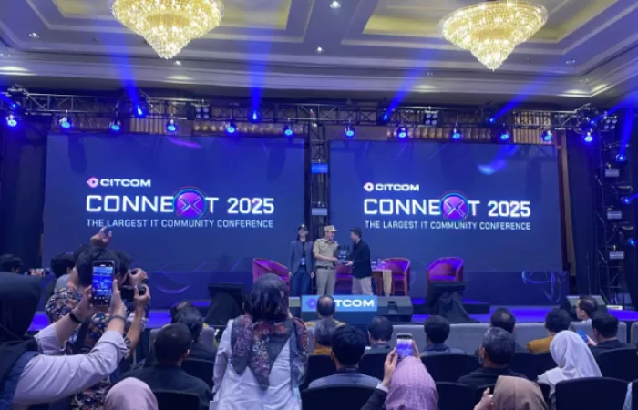 Acara CITCOM CONNEXT 2025 di Bandung, pada 22 April 2025. (Dok. CITCOM CONNEXT 2025)
