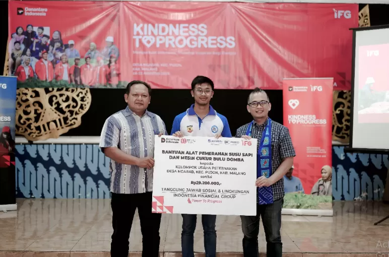 IFG menggelar acara puncak untuk menutup program Kindness to Progress Vol. 4 tahun 2025. (IFG)