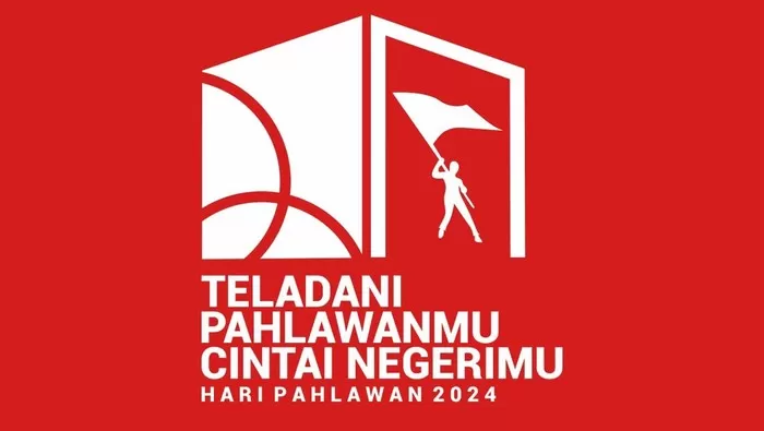 Logo dan Tema Hari Pahlawan Tahun 2024