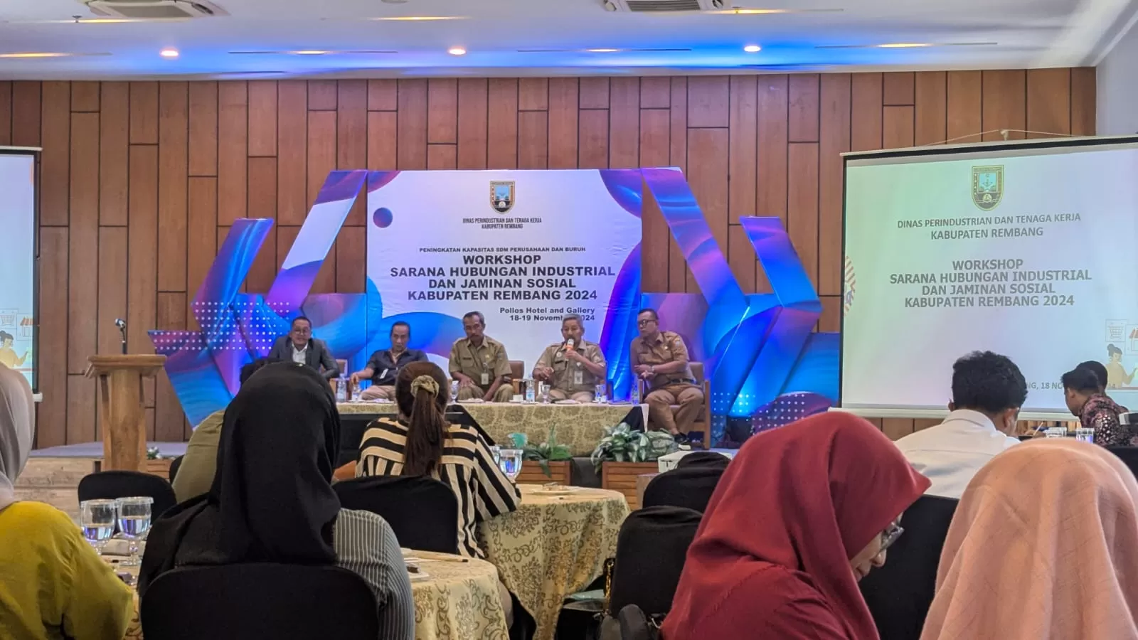 Jaga Harmoni Pekerja dan Perusahaan, Pemkab Rembang Gelar Workshop