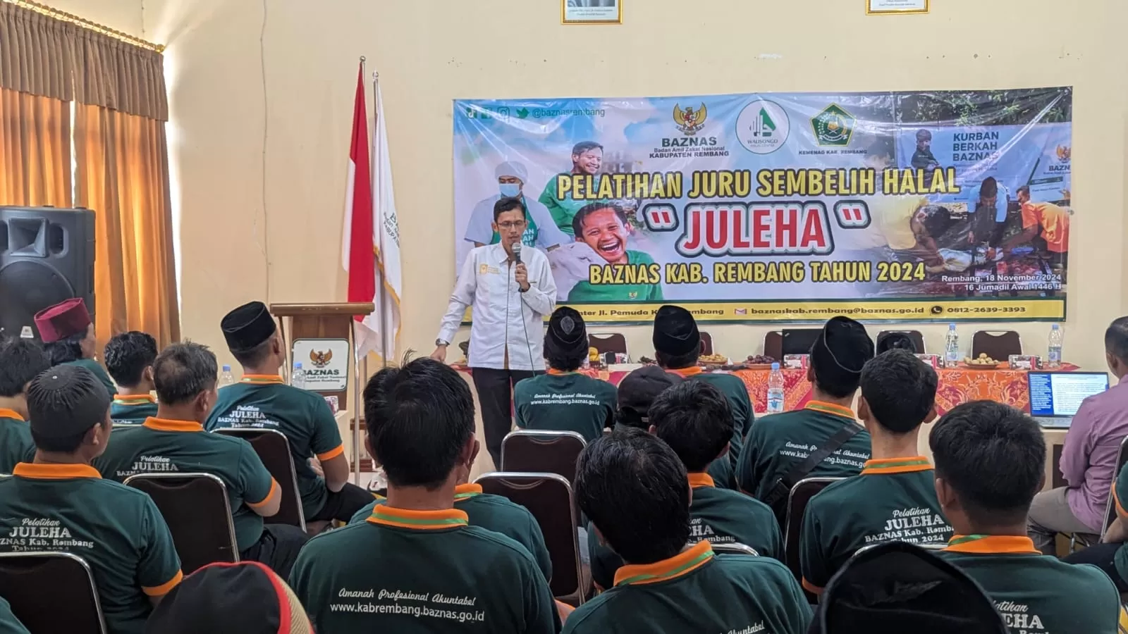 Pastikan Halal, Baznas Rembang Latih Juru Sembelih Sesuai Syariat Islam