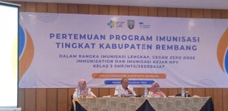 Dukung Herd Immunity, Dinkes Rembang Gelar Rapat Koordinasi Program Imunisasi
