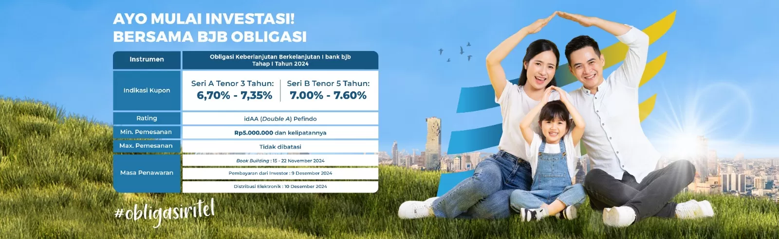 Sustainability Bond bank bjb Banjir Peminat, Oversubscribed Hampir 5 Kali Lipat