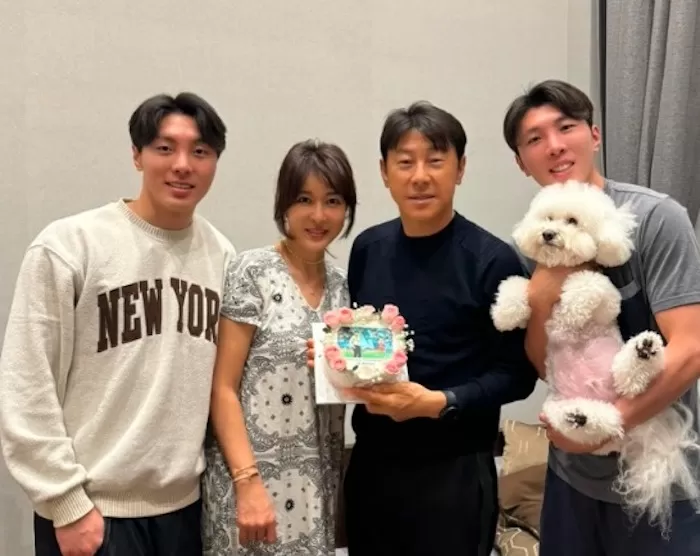 Keluarga Shin Tae Yong (instagram.com/shin_jaewon77)