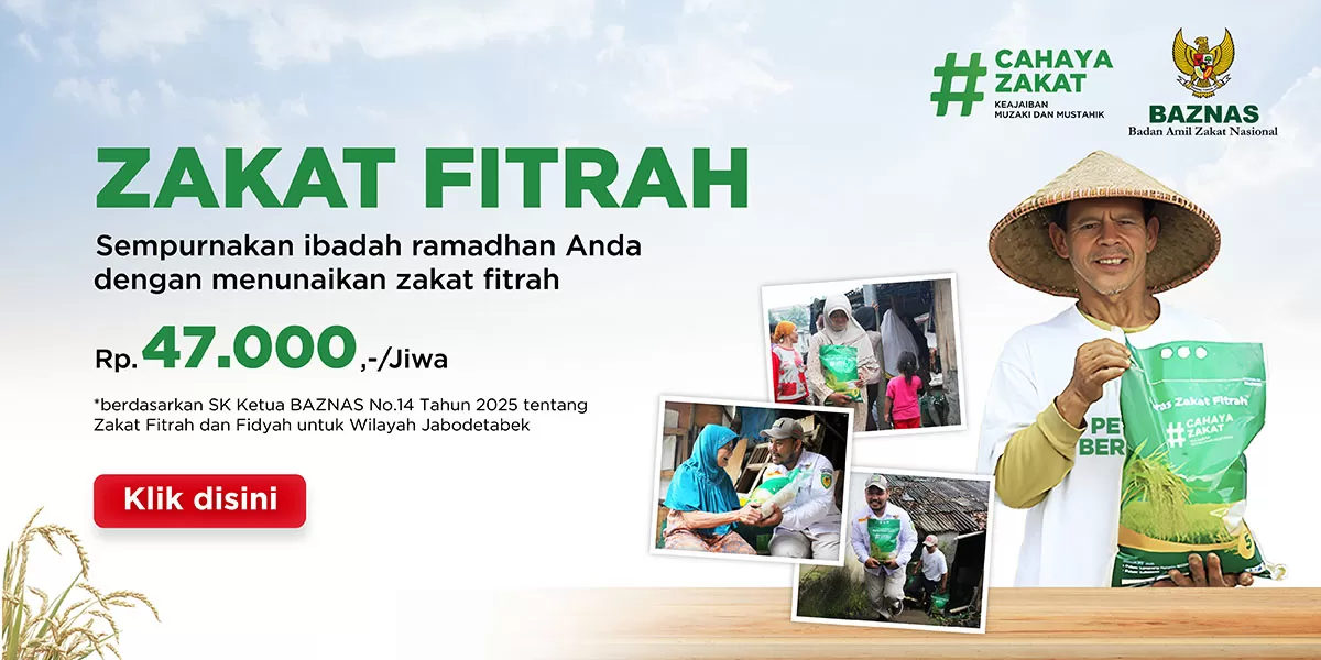Zakat fitrah adalah kewajiban bagi setiap Muslim menjelang Idul Fitri sebagai bentuk penyucian diri dan kepedulian sosial. Foto: baznas.go.id